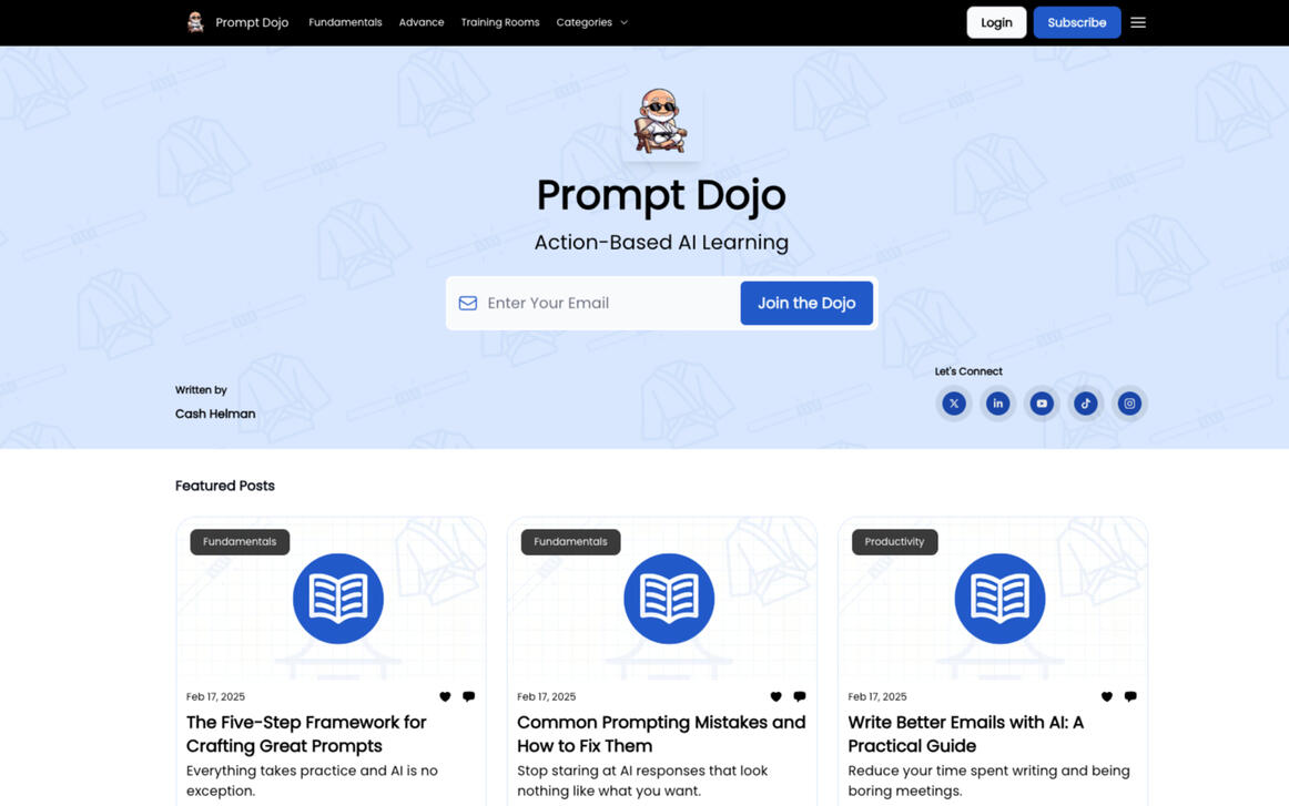 Prompt Dojo